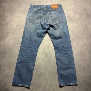 Levi's 501 '93 Jeans Mens 31x30 Blue Fair Distressed Paint Splatter Straight